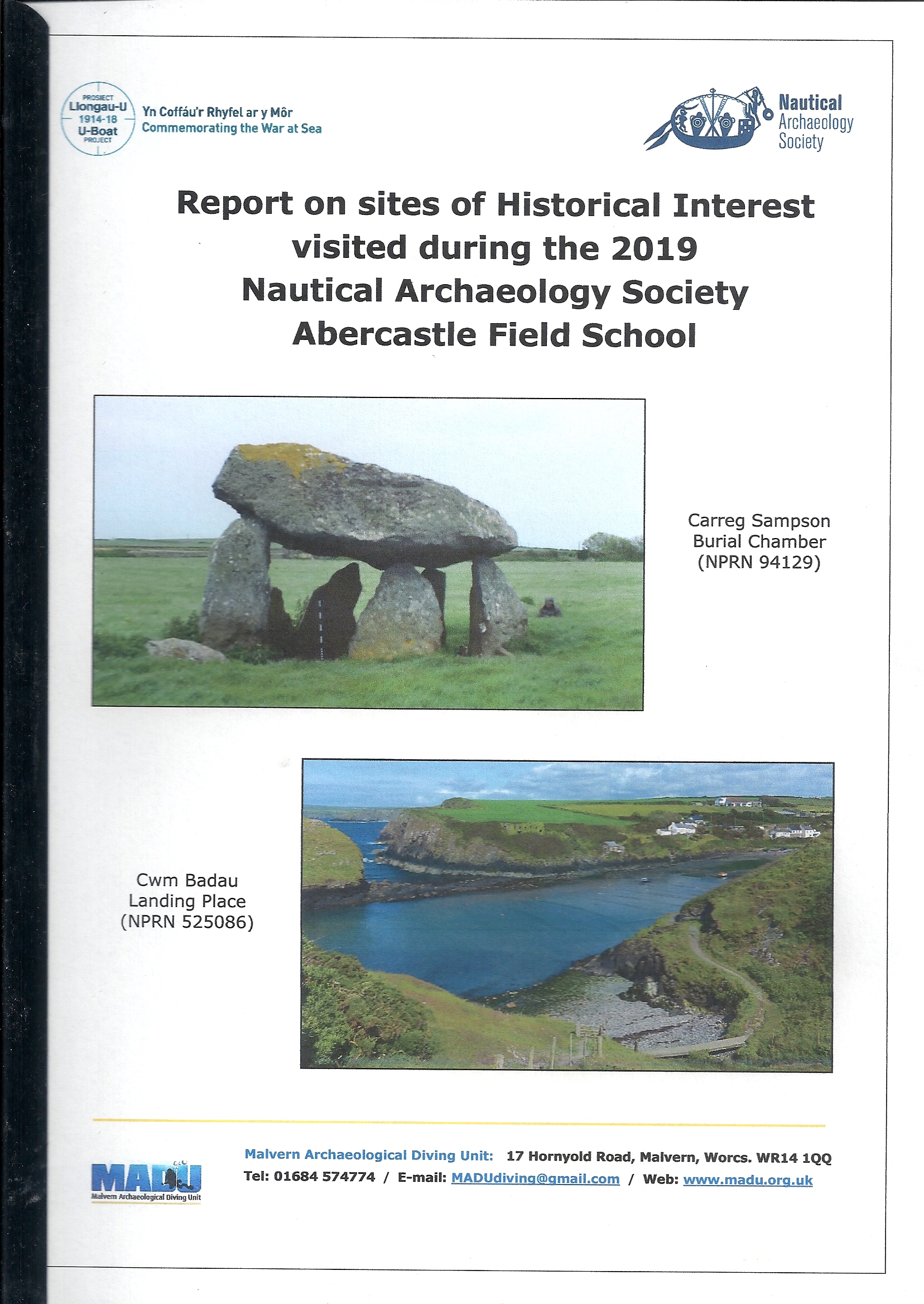Report on Heritage Sites near Abercastle 